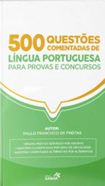 Livro 500 Questões de Língua Portuguesa - Sanar