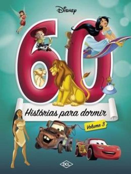 Livro 60 Histórias para Dormir Volume 3 Disney DCL - Editora Dcl