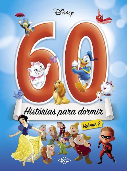 Livro 60 Histórias para Dormir Volume 2 Disney DCL - Editora Dcl