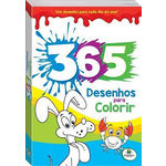 Livro 365 Desenhos Para Colorir Azul Todo Livro