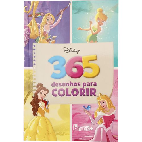 Livro - 365 Desenhos para Colorir Disney