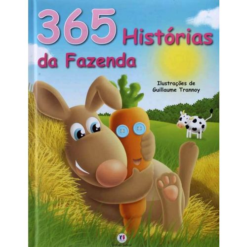 Livro - 365 Histórias da Fazenda (rosa)