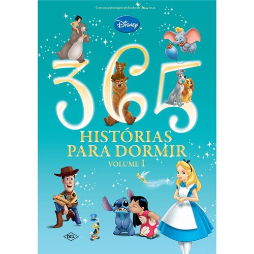 Livro 365 Histórias para Dormir Disney - Volume 1 - EDITORA DCL
