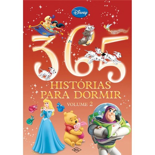 Livro 365 Histórias para Dormir Disney - Volume 2 - EDITORA DCL