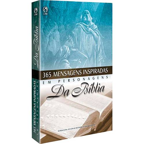 Livro - 365 Mensagens Inspiradas em Personagens da Bíblia