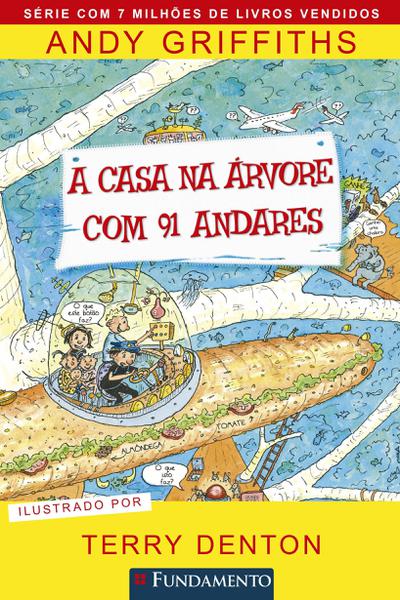 Livro - a CASA NA ÁRVORE COM 91 ANDARES