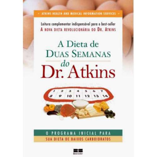 Tudo sobre 'Livro - a Dieta de Duas Semanas do Dr. Atkins'