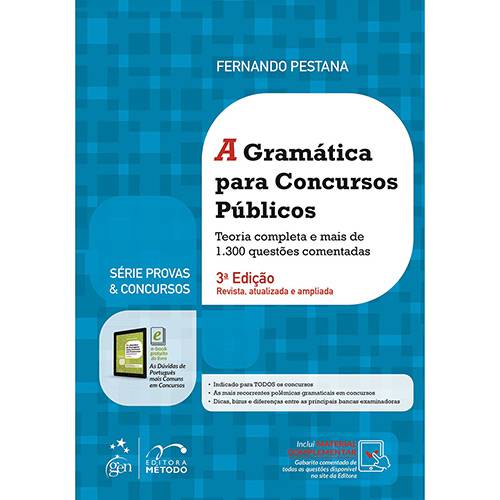 Livro - a Gramática para Concursos Públicos