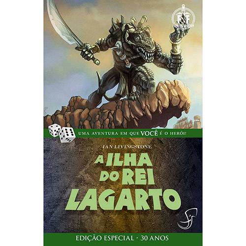 Livro - a Ilha do Rei Lagarto: Edição Especial 30 Anos