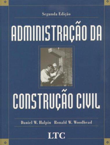 Livro - Administração da Construção Civil