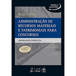 Livro - Administração de Recursos Materiais e Patrimoniais para Concursos: Abordagem Completa - Série Teoria e Questões