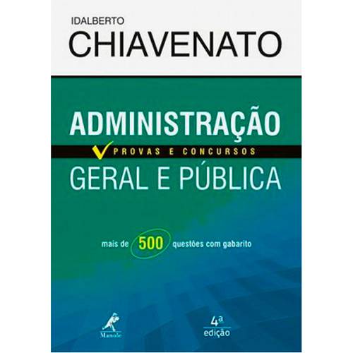 Livro - Administração Geral e Pública: Provas e Concursos