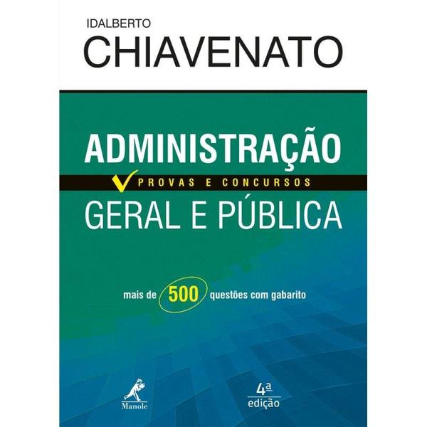 Livro - Administração Geral e Pública - Provas e Concursos