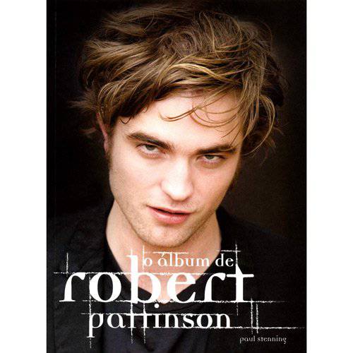 Livro - Álbum de Robert Pattinson, o