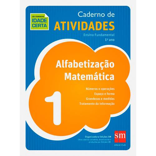 Livro - Alfabetização Matemática: Ensino Fundamental - 1º Ano - Caderno de Atividades
