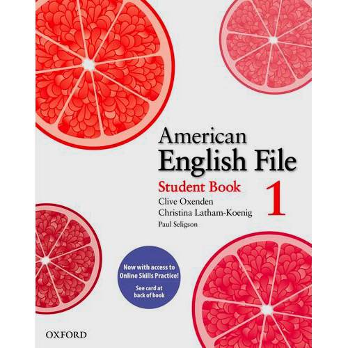 Tudo sobre 'Livro - American English File 1: Student Book'