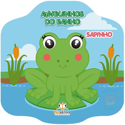 Livro Amiguinhos do Banho Sapinho - Blu Editora