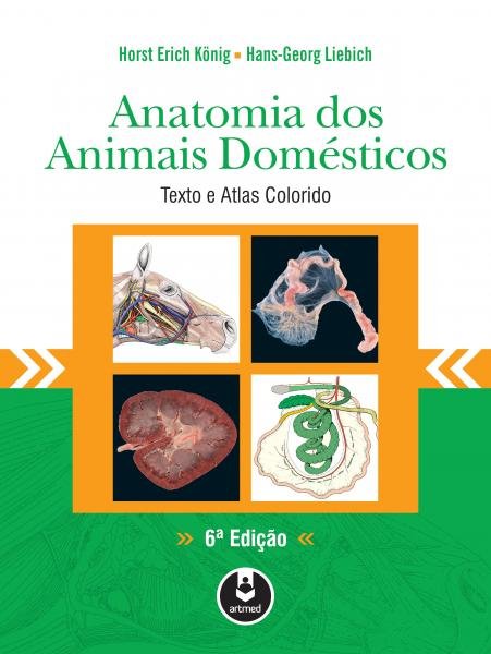 Anatomia dos Animais Domésticos - Texto e Atlas Colorido - Artmed -