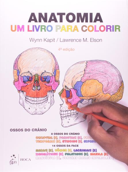 Livro - Anatomia - um Livro para Colorir
