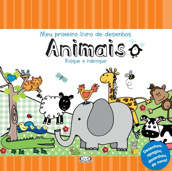 Livro - Animais: Meu Primeiro Livro de Desenhos