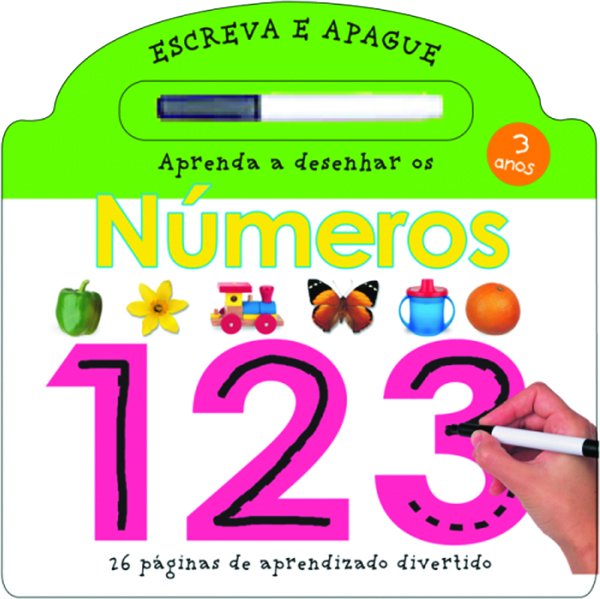 Livro - Aprenda a Desenhar os Números