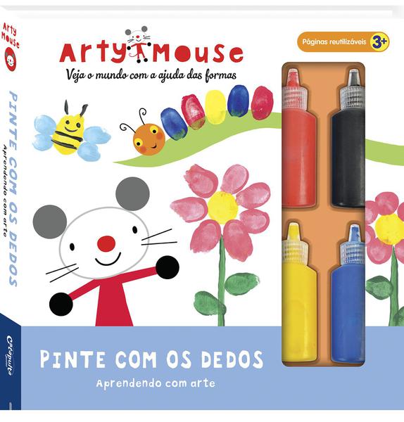 Livro - Arty Mouse - Pinte com os Dedos
