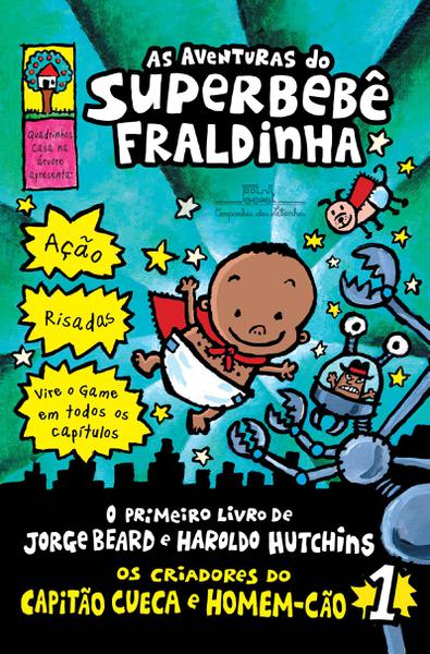 Livro - as Aventuras do Superbebê Fraldinha