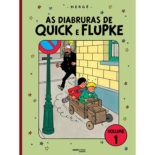 Livro - as Diabruras de Quick e Flupke - Vol. 1