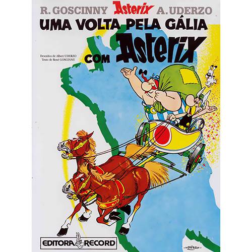 Livro - Asterix e uma Volta Pela Gália