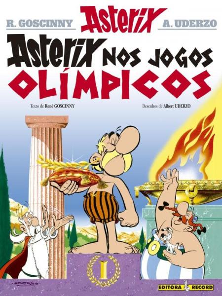 Livro - Asterix Nos Jogos Olímpicos (Nº 12)