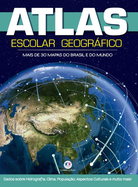Livro - Atlas Escolar Geográfico 2017 - 48p