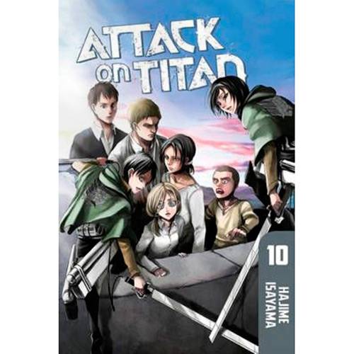 Livro - Attack On Titan 10