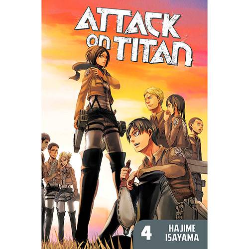 Livro - Attack On Titan 4