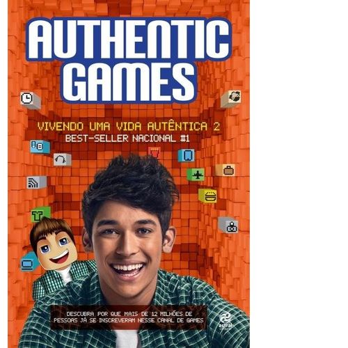 Livro Authenticgames Vivendo uma Vida Autêntica 2
