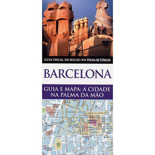 Livro - Barcelona: Guia e Mapa (Edição de Bolso)