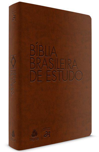 Livro - Bíblia Brasileira de Estudo : Marrom