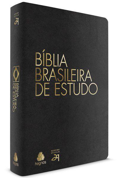 Livro - Bíblia Brasileira de Estudo : Preta