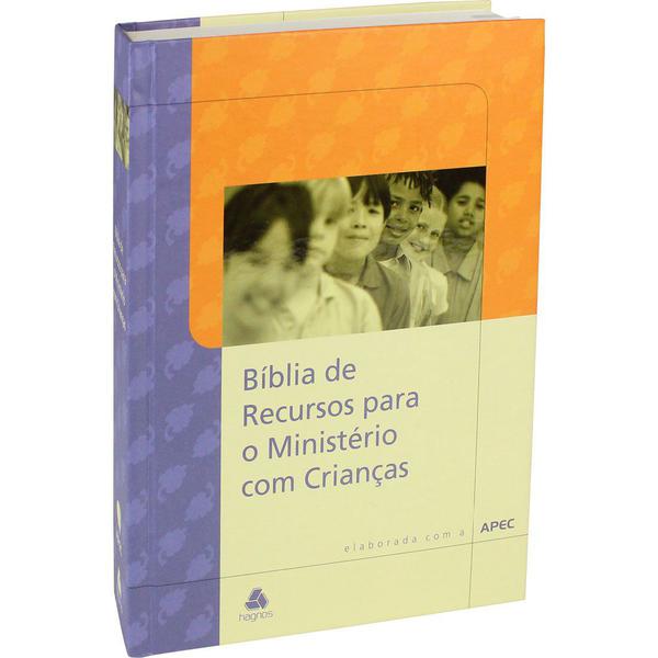 Livro - Bíblia de Recursos para o Ministério com Crianças - Luxo Preta