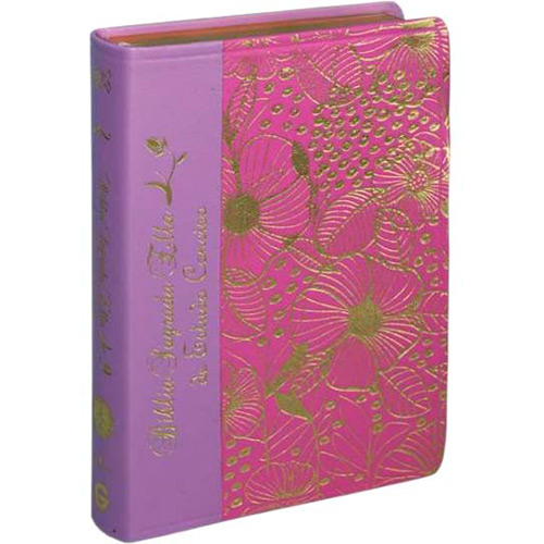 Livro - Bíblia RC de Estudo Conciso Luxo Duotone Rosa