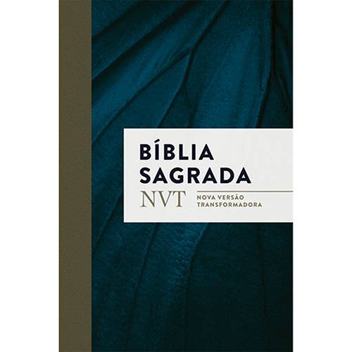 Livro - Bíblia Sagrada: Nvt Nova Versão Trasnformadora (Azul Marinho)