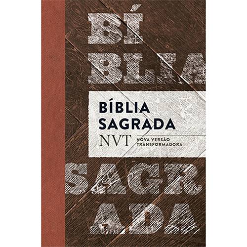 Livro - Bíblia Sagrada: Nvt Nova Versão Trasnformadora (Madeira)