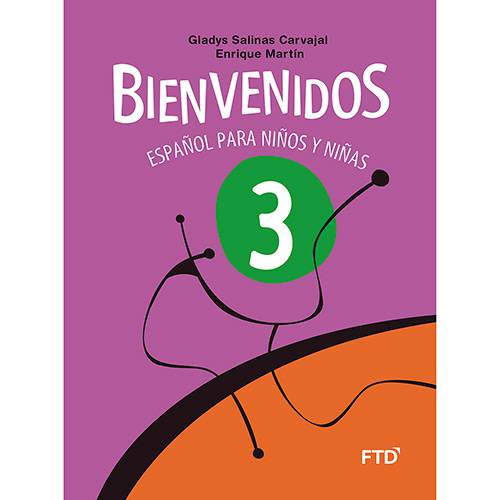 Livro - Bienvenidos 3: Español para Niños Y Niñas
