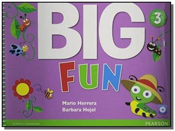 Livro - Big Fun 3 Student Book With CD-Rom