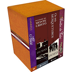 Livro - Box - Clássicos Zahar Bolso de Luxo: Contos de Fadas, Alice, os Três Mosqueteiros e o Conde de Monte Cristo
