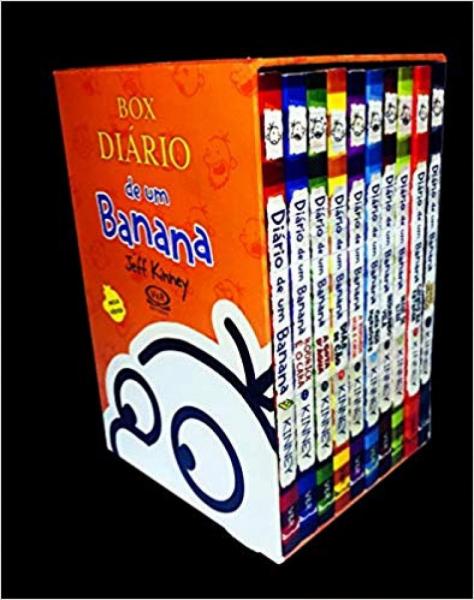 Livro - Box Diário de um Banana -10 Volumes