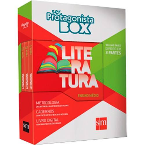 Livro - Box Literatura - Ensino Médio - Ser Protagonista - Volume Único