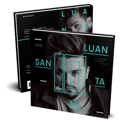 Livro Box Luan Santana 10 Anos