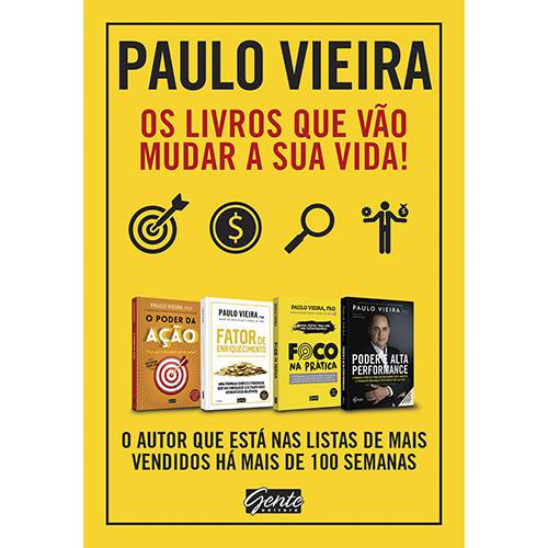 Tudo sobre 'Livro - Box Paulo Vieira'