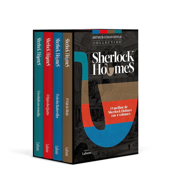 Livro - Box Sherlock Holmes - 4 Volumes