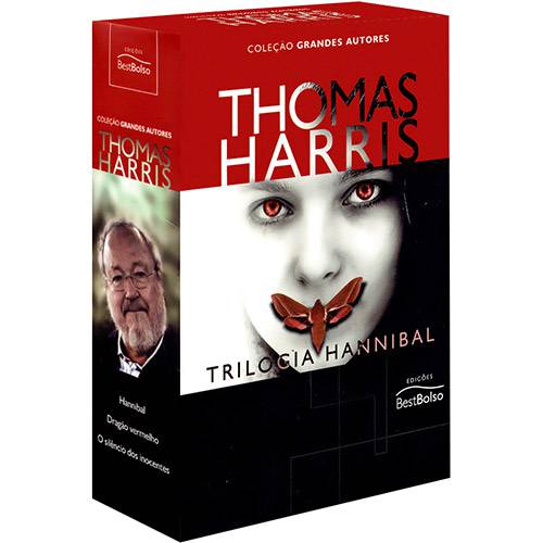 Tudo sobre 'Livro - Box Thomas Harris: Trilogia Hannibal - Hannibal, Dragão Vermelho e o Silêncio dos Inocentes - Coleção Grandes Autores - Edição Econômica'